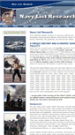 Mobile Screenshot of navylistresearch.co.uk